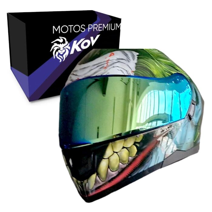 Dc Casco Zero Joker Verde Kov Original