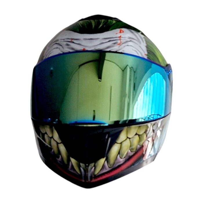 Dc Casco Zero Joker Verde Kov Original - Imagen 6