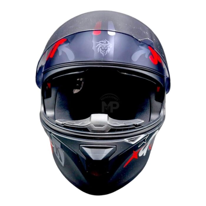 Casco Furia Kit N Bun Rojo Kov Original - Imagen 8