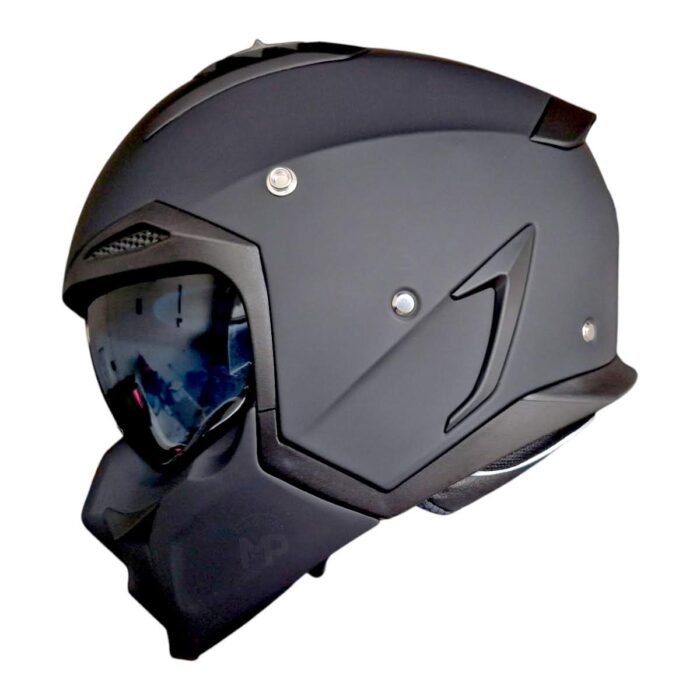 X-kov Casco Tracker Negro Mate Original - Imagen 2