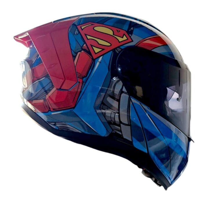 Dc Casco Snow Superman 2.0 Azul L Kov Original - Imagen 4
