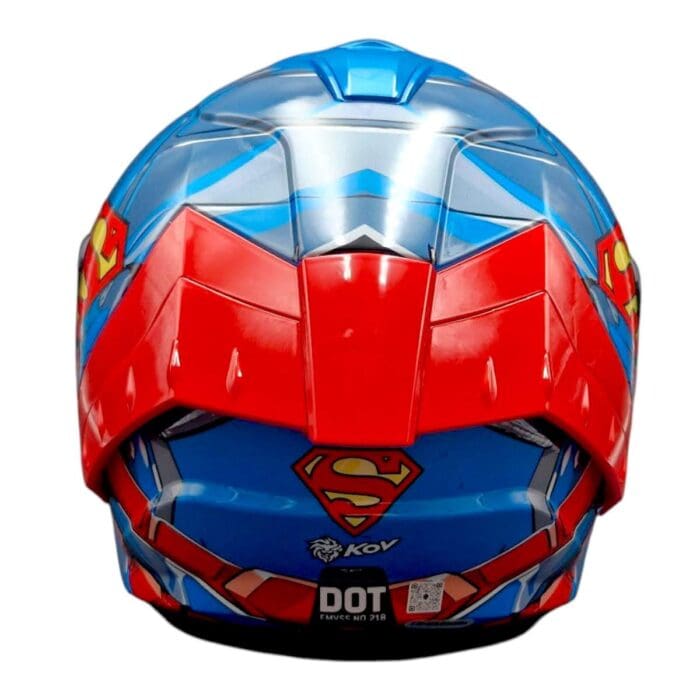 Dc Casco Snow Superman 2.0 Azul L Kov Original - Imagen 11