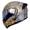 Casco Estelar Mexa Dorado L Kov Original - Imagen 2