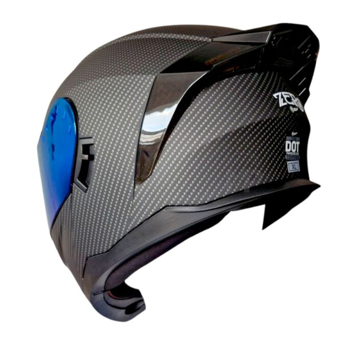 Casco Zero Carbon Negro Kov Original - Imagen 3