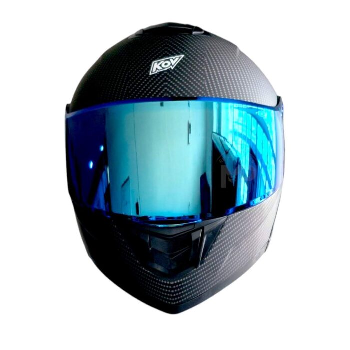 Casco Zero Carbon Negro Kov Original - Imagen 5