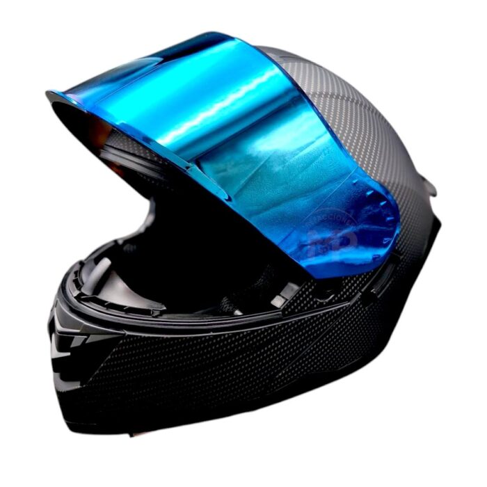 Casco Zero Carbon Negro Kov Original - Imagen 8