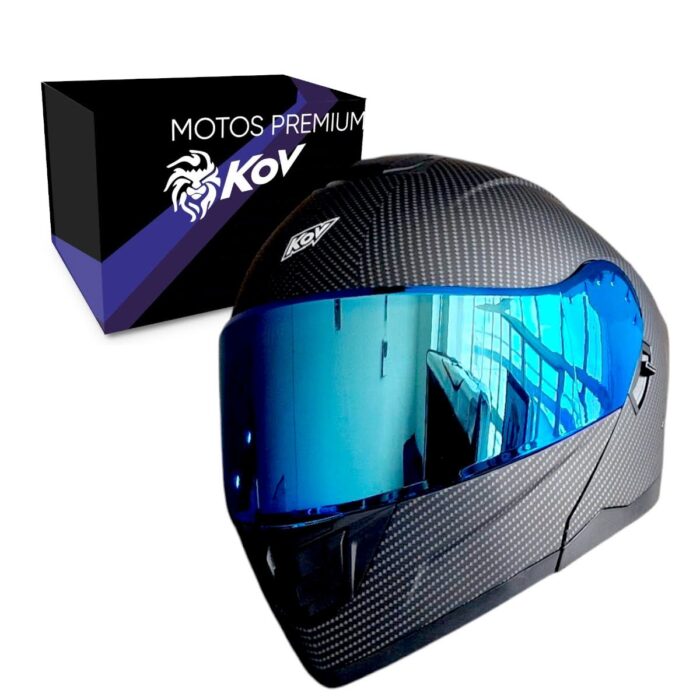 Casco Zero Carbon Negro Kov Original