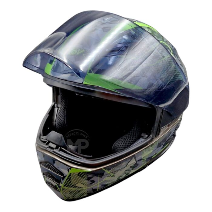 Casco Estelar Wrap Verde L Kov Original - Imagen 9