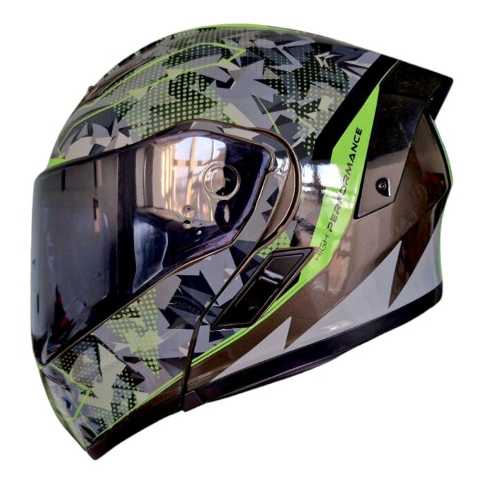 Casco Estelar Wrap Verde L Kov Original - Imagen 2