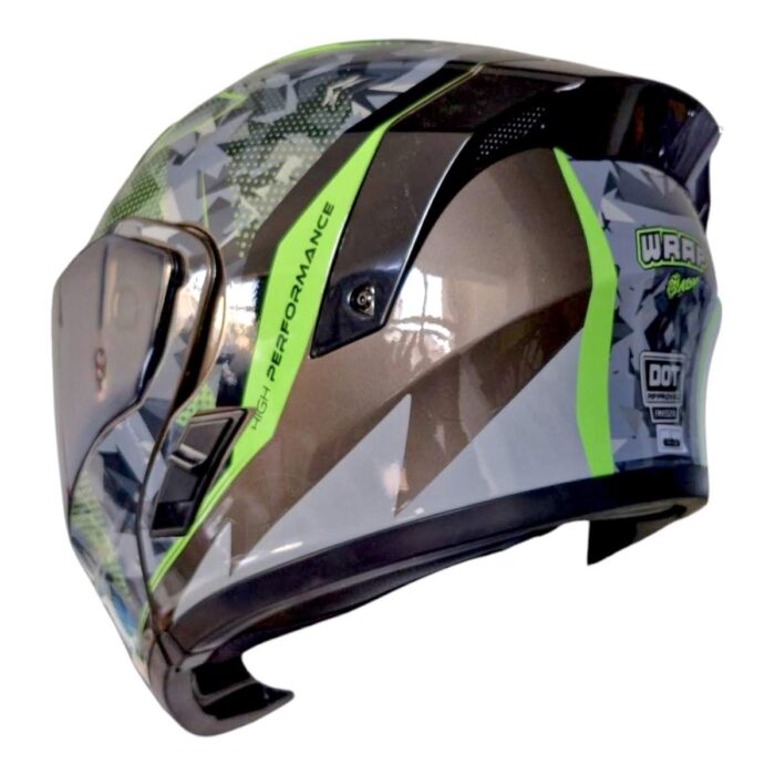 Casco Estelar Wrap Verde L Kov Original - Imagen 3