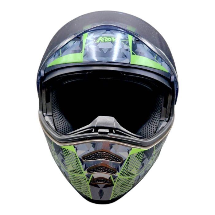 Casco Estelar Wrap Verde L Kov Original - Imagen 6