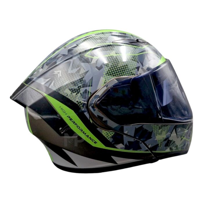 Casco Estelar Wrap Verde L Kov Original - Imagen 7
