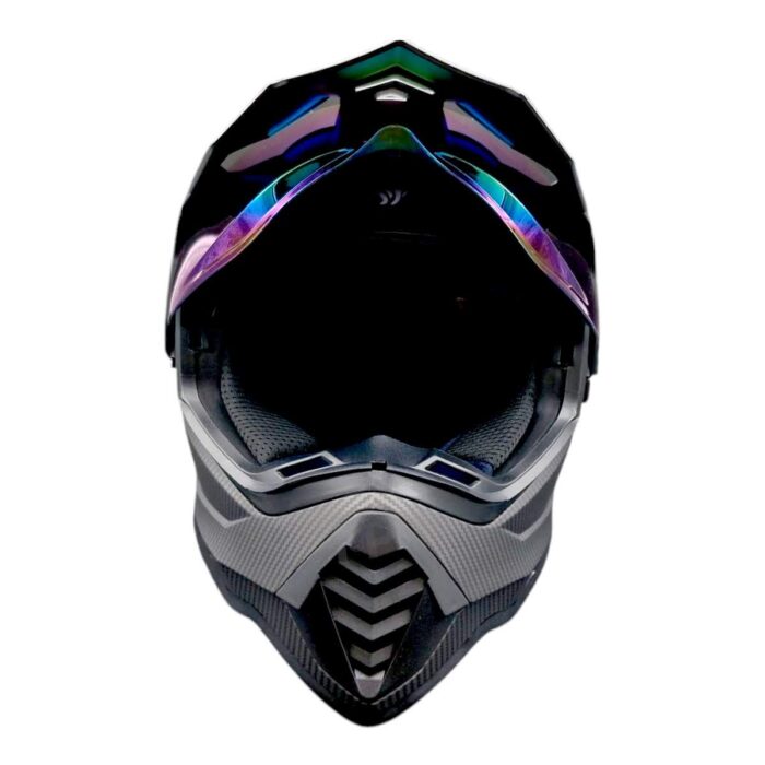 Casco Onix Carbon Negro Kov Original - Imagen 6