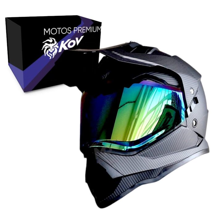 Casco Onix Carbon Negro Kov Original