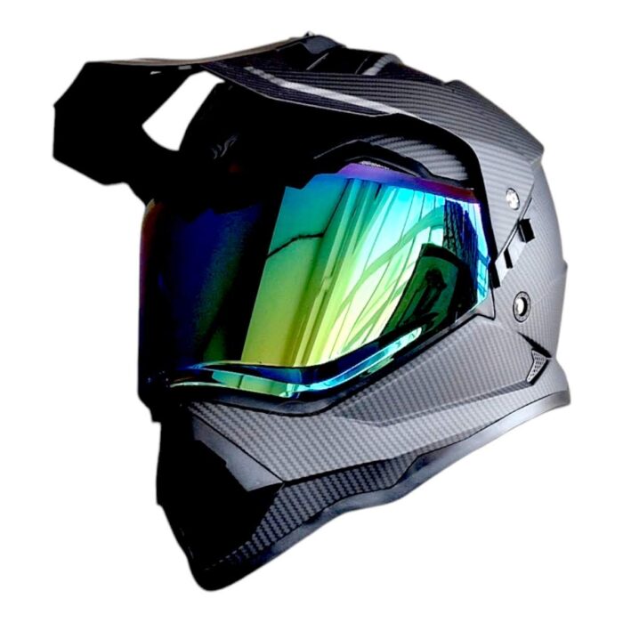 Casco Onix Carbon Negro Kov Original - Imagen 11