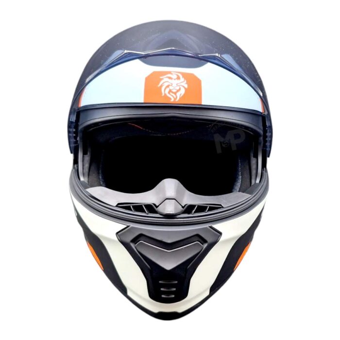 Casco Thunder Revenge Naranja Kov Original - Imagen 6