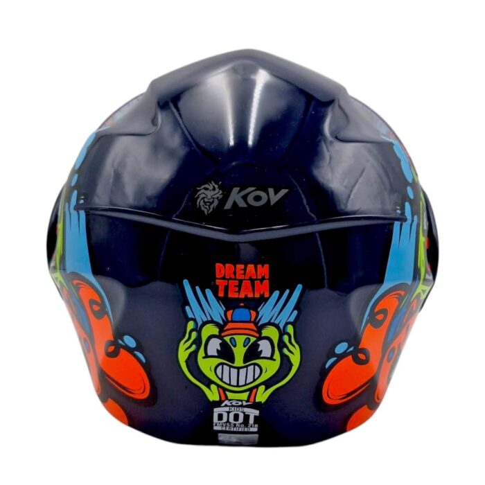Casco Kids Dream Team Azul Unitalla Kov Original - Imagen 4