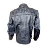 Chamarra Piel Con Protecciones V1 Negra S Kov Original - Imagen 4