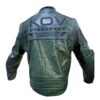 Chamarra Piel Sin Protecciones K-force Verde M Kov Original - Imagen 4
