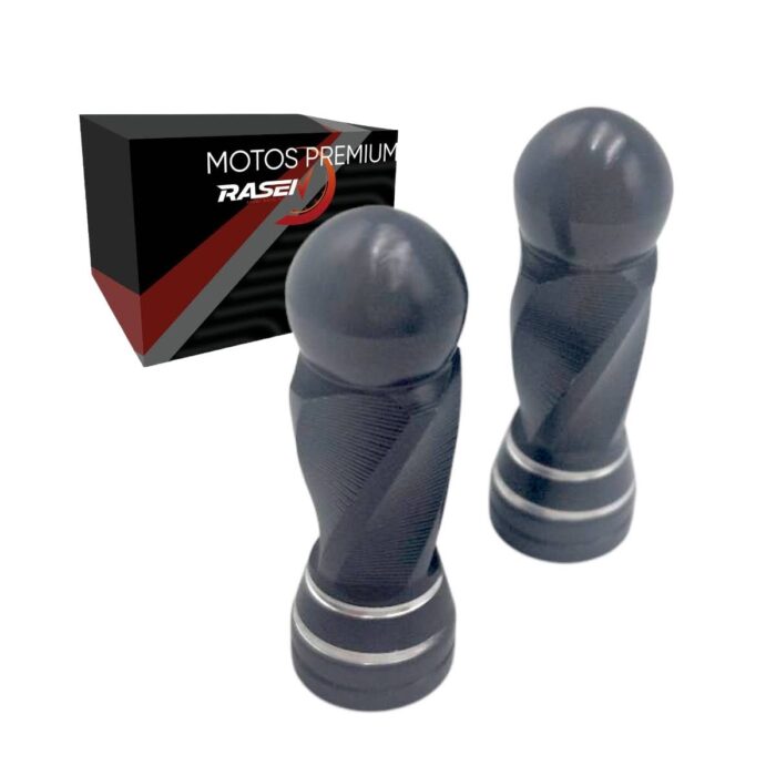 Tapon Decorativo Para Válvula En Forma Rodondo Negro