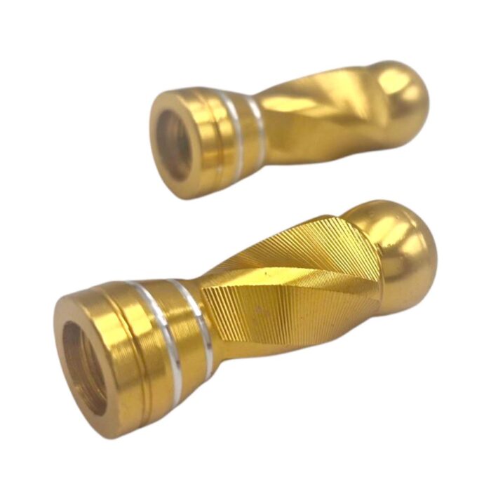 Tapon Decorativo Para Válvula En Forma Rodondo Dorado - Imagen 3